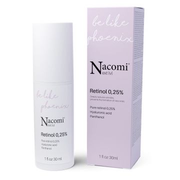 Ser retinol 0,25% Next Level, 30ml, Nacomi