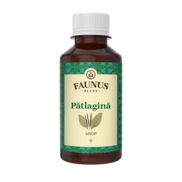 Sirop cu patlagina, 200ml, Faunus Plant