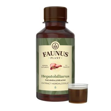 Tinctura pentru ficat Hepatobiliarus, 200ml, Faunus Plant