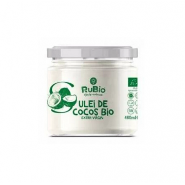Ulei de cocos extra virgin ecologic, 460ml, Rubio