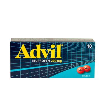 Advil 200 mg 10 drajeuri