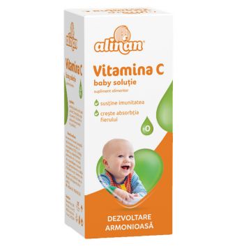 Alinan Vitamina C pentru copii solutie 20ml