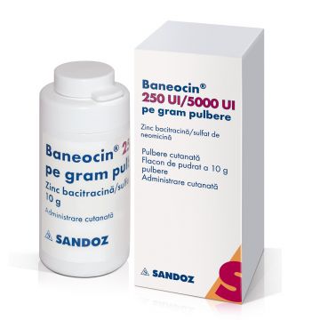 Baneocin Pulbere Cutanata 10g