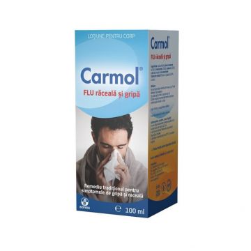 Biofarm Carmol Flu loţiune pentru corp 100ml