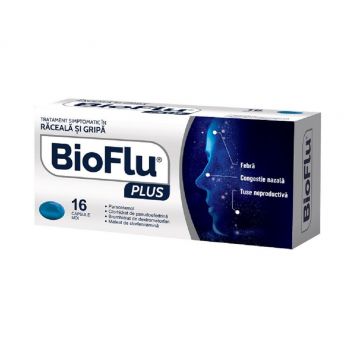 Bioflu Plus 16 capsule moi Biofarm
