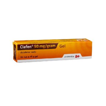 Clafen 50mg/gram gel 45 g Antibiotice SA