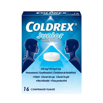 Coldrex Junior 16 comprimate filmate