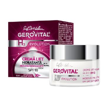 Gerovital H3 Evolution Crema Lift Hidratanta Zi SFP10, 50ml