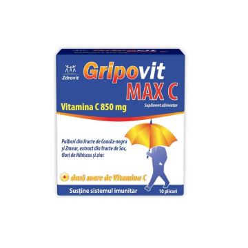 Gripovit Max C x 10 plicuri