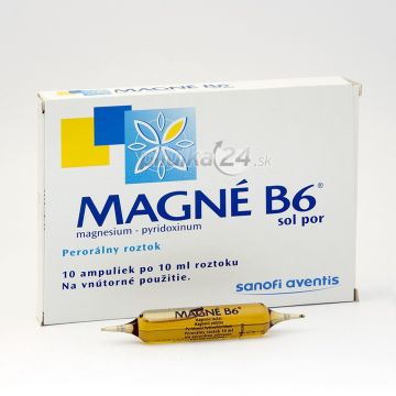 Magne B6 100mg/10mg x 10 fiole buvabile