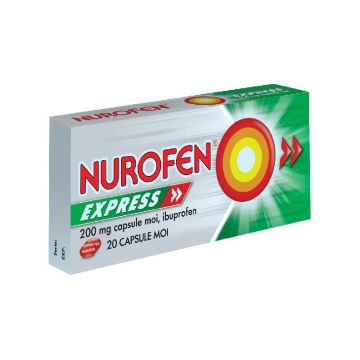Nurofen Express 200mg 20 capsule moi