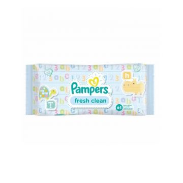 Pampers Servetele umede fresh x 64 buc