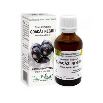 PlantExtrakt Gemoderivat din muguri de COACĂZ NEGRU 1 x 50ml