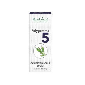 PlantExtrakt Polygemma 5 Cavitate Bucala si Gat x 50ml