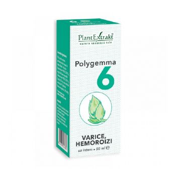 PlantExtrakt Polygemma 6 ( varice-hemoroizi ) x 50 ml