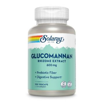 Secom Glucomannan 600 mg x 100 capsule vegetale