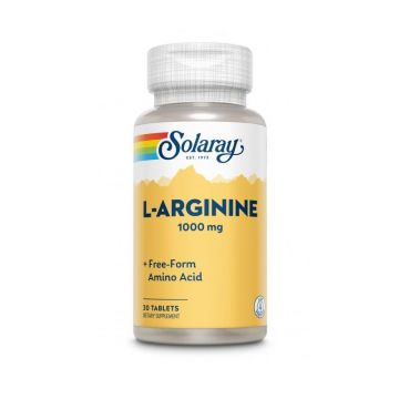 Secom L-Arginine Solaray 1000mg x 30 tablete