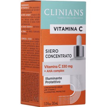 Ser concentrat iluminator cu Vitamina C, 30ml, Clinians