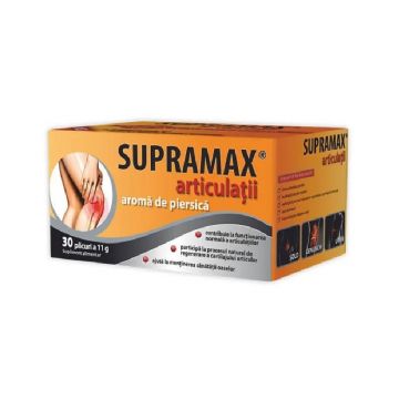 Supramax articulaţii cu aroma de piersica 30 plicuri
