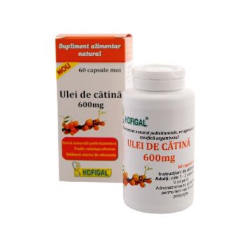 Ulei de Catina 600mg x 60 capsule moi Hofigal