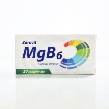 Zdrovit Magneziu + B6 x 50 comprimate