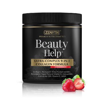 Beauty Help Ultra-complex 9 in 1 collagen Capsuni, 300g
