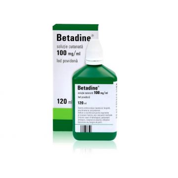 Betadine 100mg/ml  x 120 ml