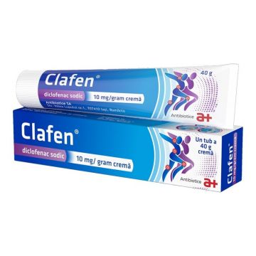 Clafen 10mg/gram crema 40 g Antibiotice SA
