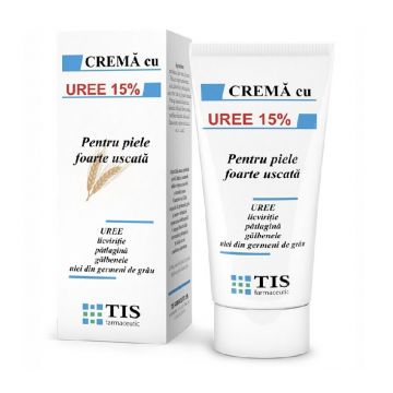 Crema cu uree 15% DermoTis, 50 ml, Tis Farmaceutic