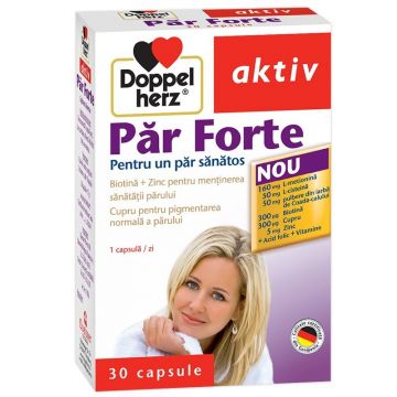 Doppelherz Aktiv Par Forte Pentru un Par Sanatos 30 Capsule