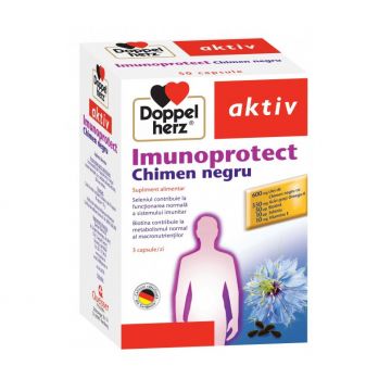 Doppelherz Aktiv Imunoprotect Chimen Negru 50 Capsule