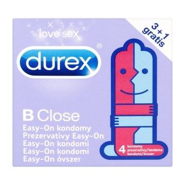 Durex B Close 3+1 prezervative gratis