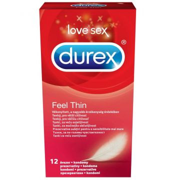 Durex Feel Thin x 12 prezervative