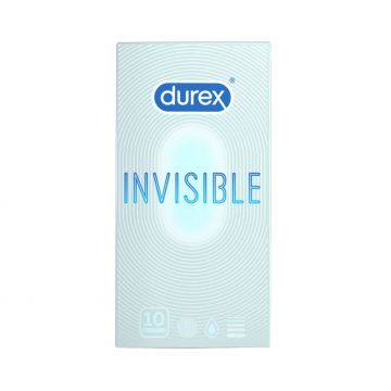 Durex Invisible EXTRA THIN x 10 prezervative