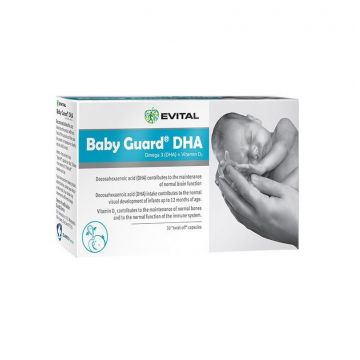 Evital Baby Guard DHA, 30 capsule twist-off, Elantis Farma