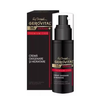 Gerovital H3 Derma+ Premium Care Crema Oxigenare si Hidratare 30 ml