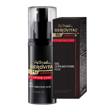 Gerovital H3 Derma+ Premium Care Gel Depigmentare Pete 30 ml