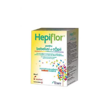 Hepiflor bebelusi si copii - 10 Plicuri Terapia