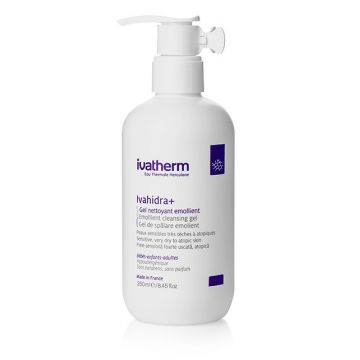 Ivatherm IVAHIDRA+ Gel de spalare piele sensibila foarte uscata 250ml