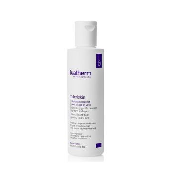 Ivatherm Toleriskin demachiant fluid pentru fata si ochi 200 ml