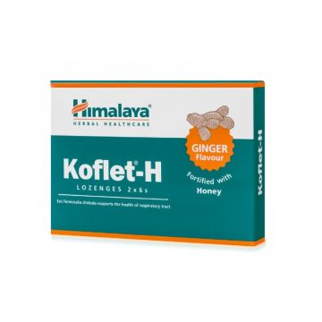 Koflet-H ghimbir, 12 comprimate de supt, Himalaya