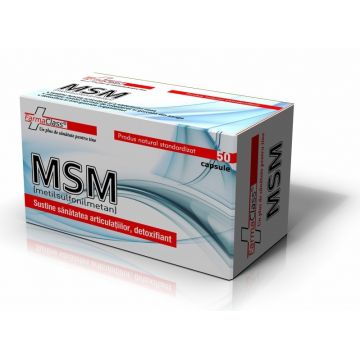 MSM 600mg 50 capsule, FarmaClass