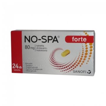 No-Spa forte 80mg x 24 comprimate