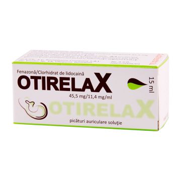 Otirelax 45,5 mg Picaturi Auriculare