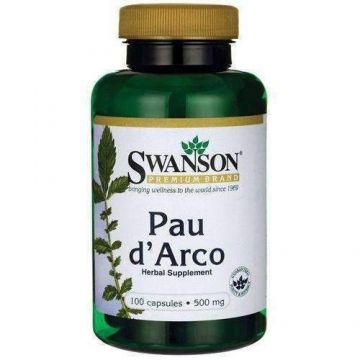 Pau D'Arco 500 mg x 100 Capsule