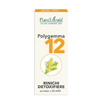 PlantExtrakt Polygemma 12 (rinichi-detoxifiere) x 50ml