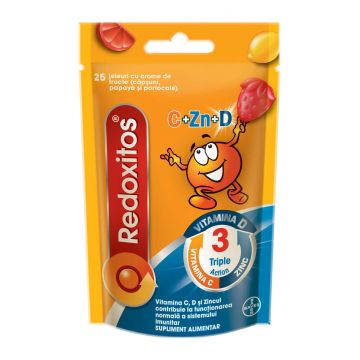 Redoxitos Triple Action 25 jeleuri, Bayer