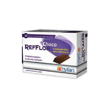 Refflor Choco, 10 tablete de ciocolata