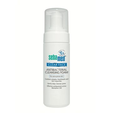 Sebamed Clear Face Spuma Dermatologica antibacteriana de curatare 150ml