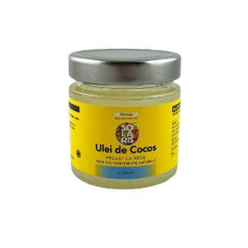 Solaris ulei de cocos presat la rece 200ml